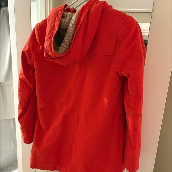 Boden Orange Toggle Coat - Picture 4 of 4